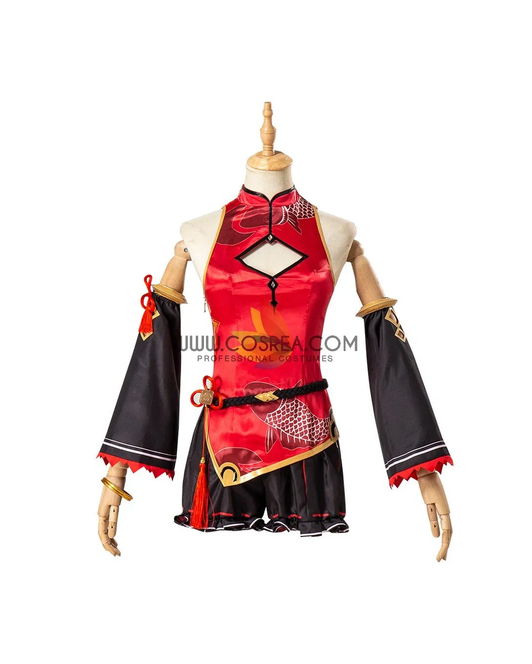 Bilibili Mascot 33 Girl Qipao Dress Cosplay Costume