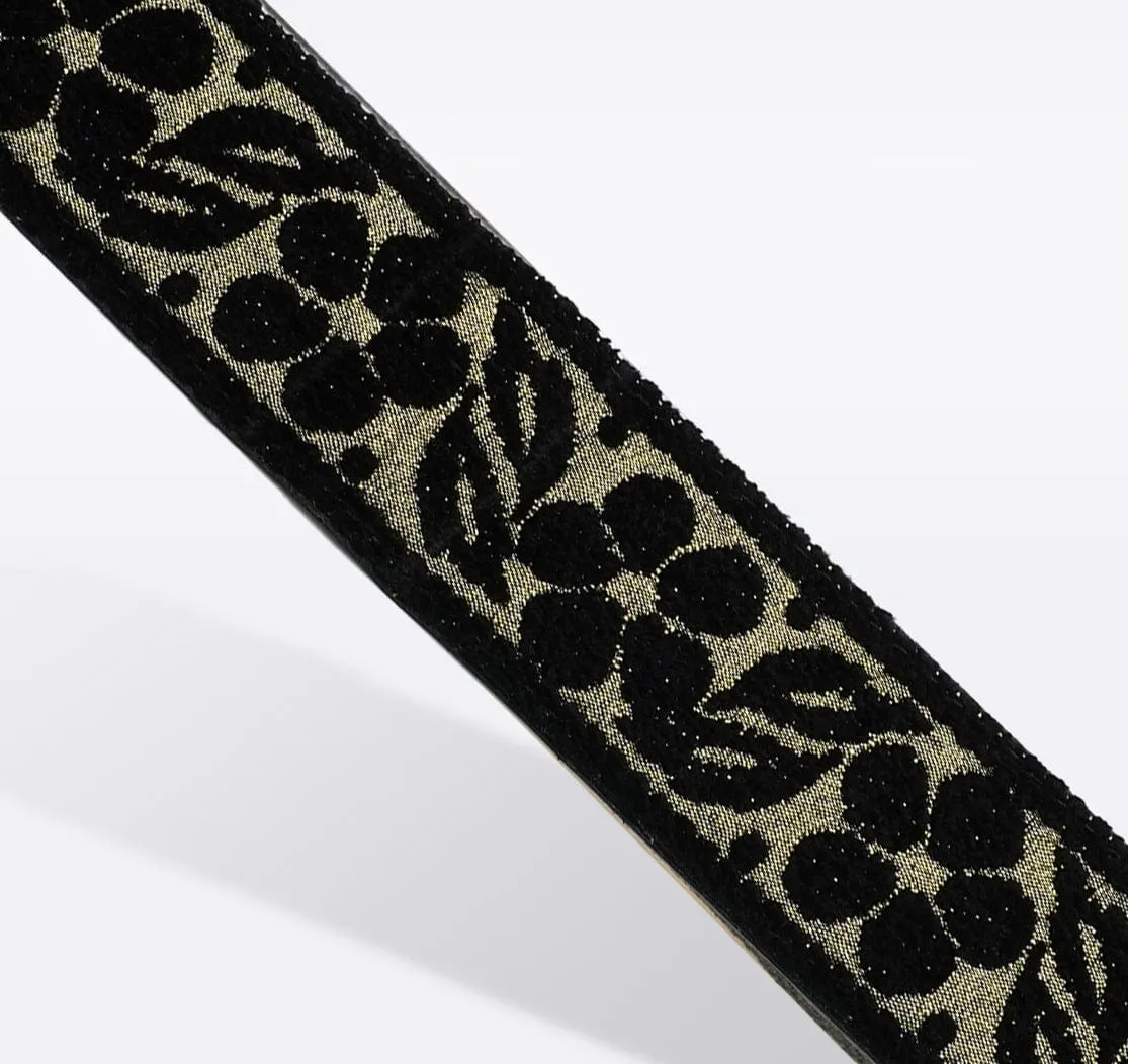 Black Golddust Bag Strap