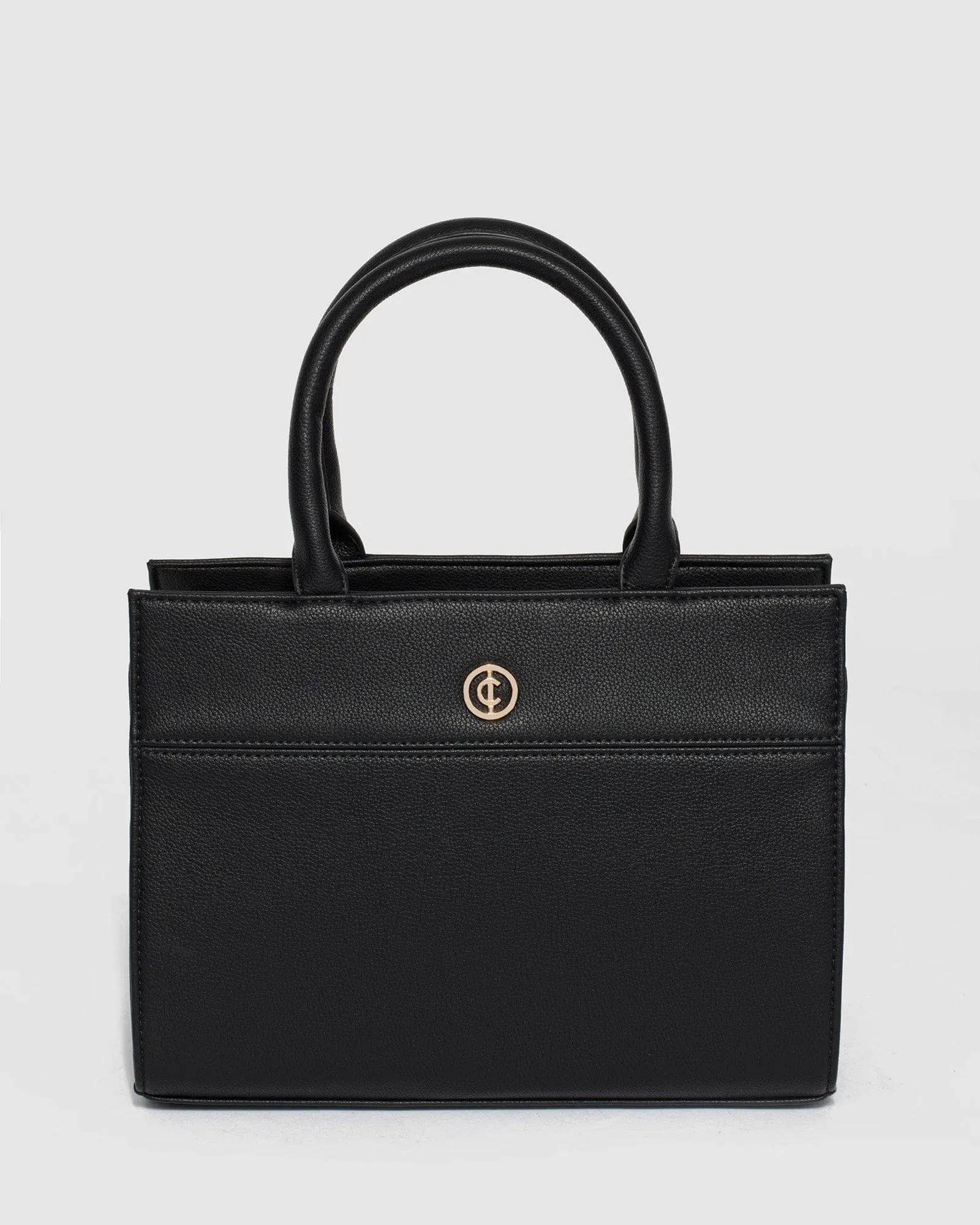 Black Stef Mini Tote Bag