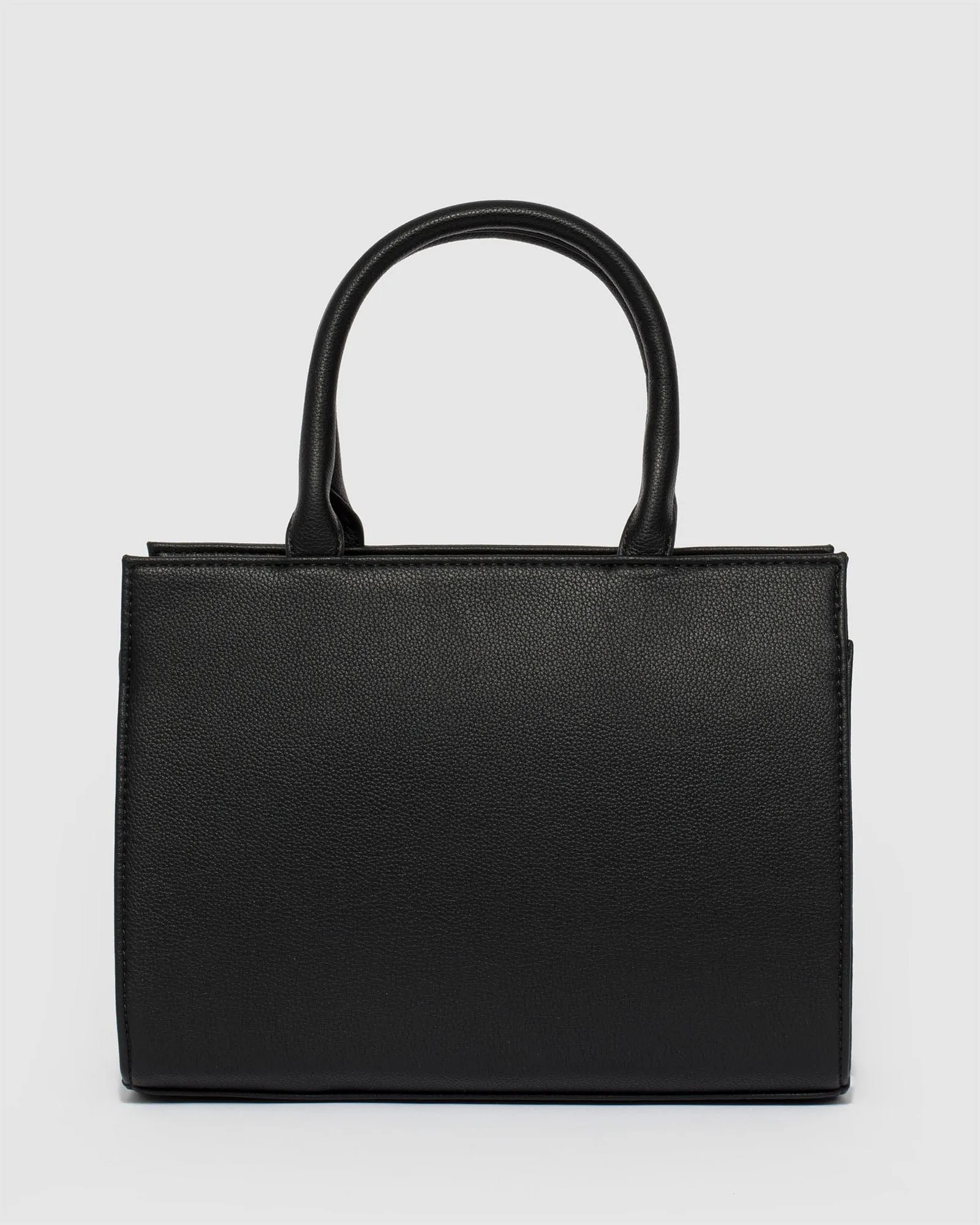 Black Stef Mini Tote Bag