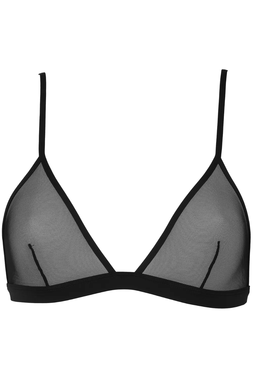 Black Triangle Bra - Pure Temptation