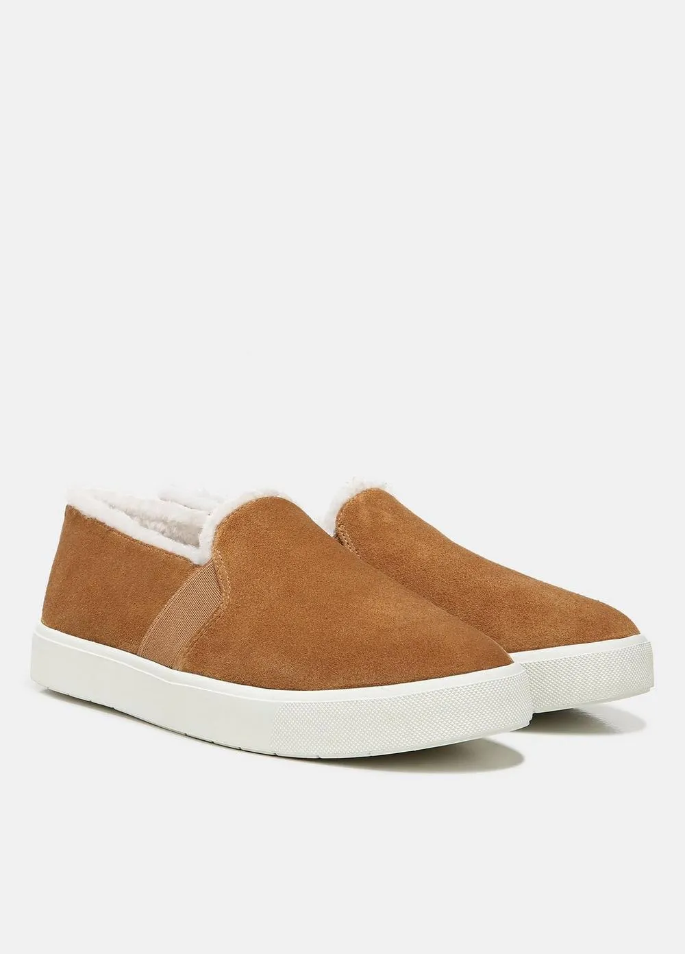 Blair Shearling Sneaker - Tan