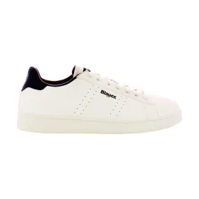 S4GRANT01 White Lace-Up Men's Sneakers by Blauer