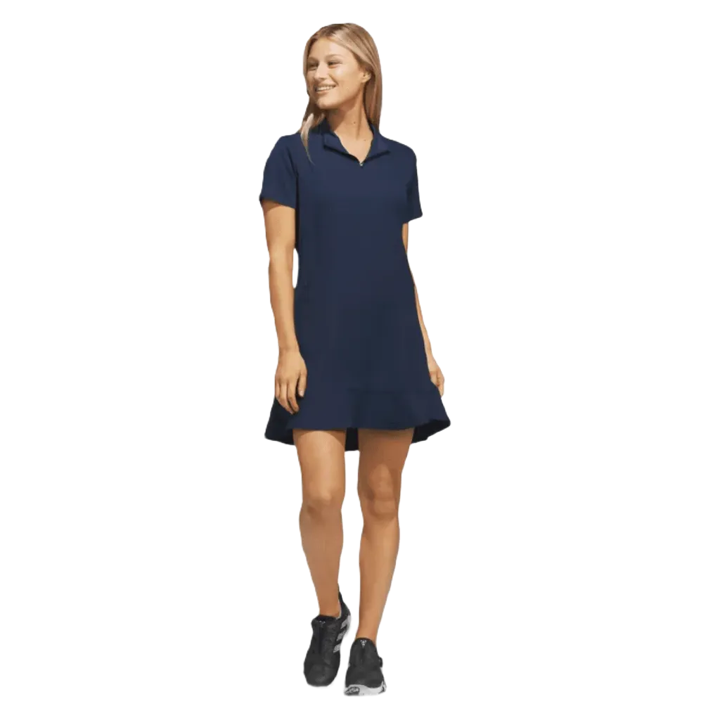 Blue Adidas Women's Frilled Dress