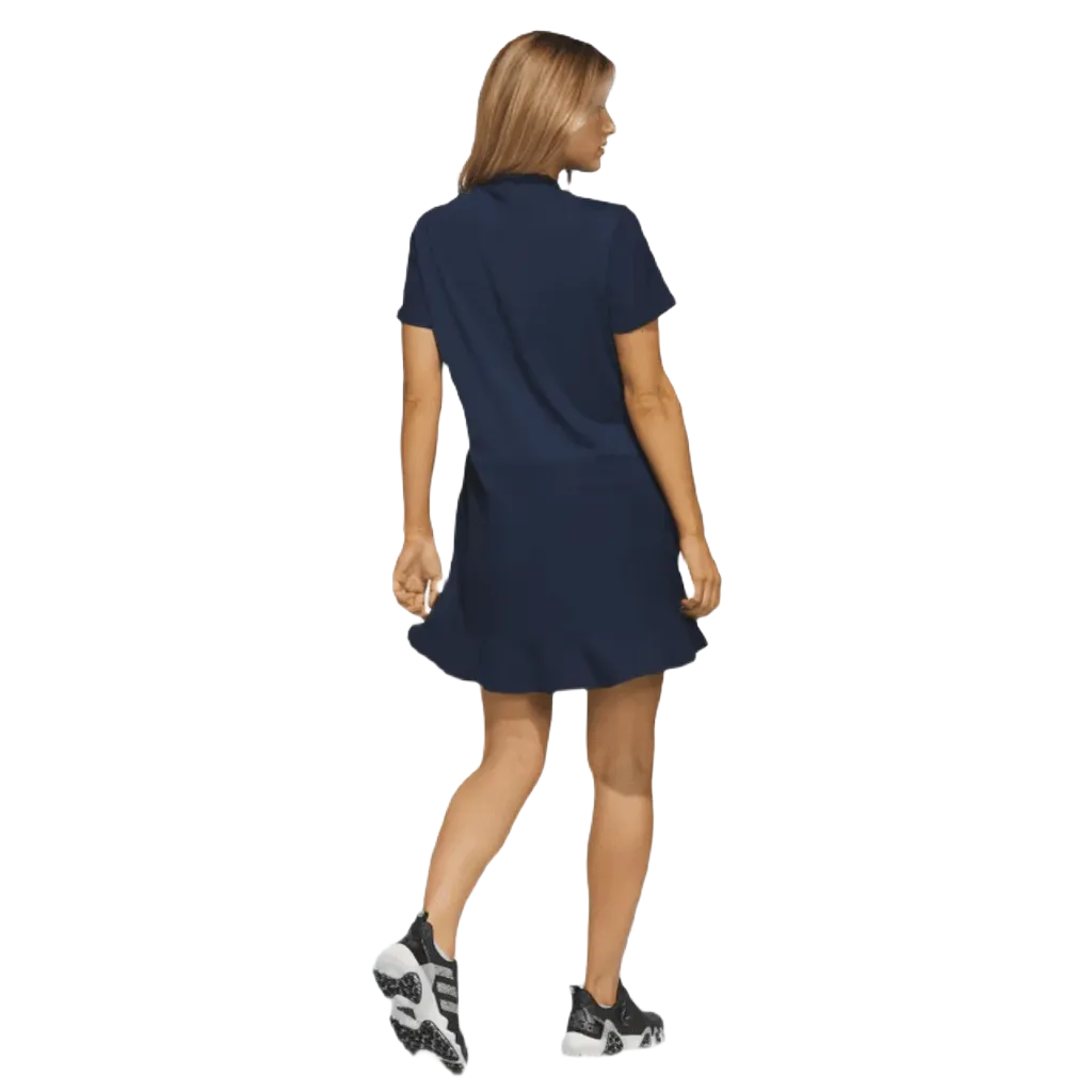 Blue Adidas Women's Frilled Dress