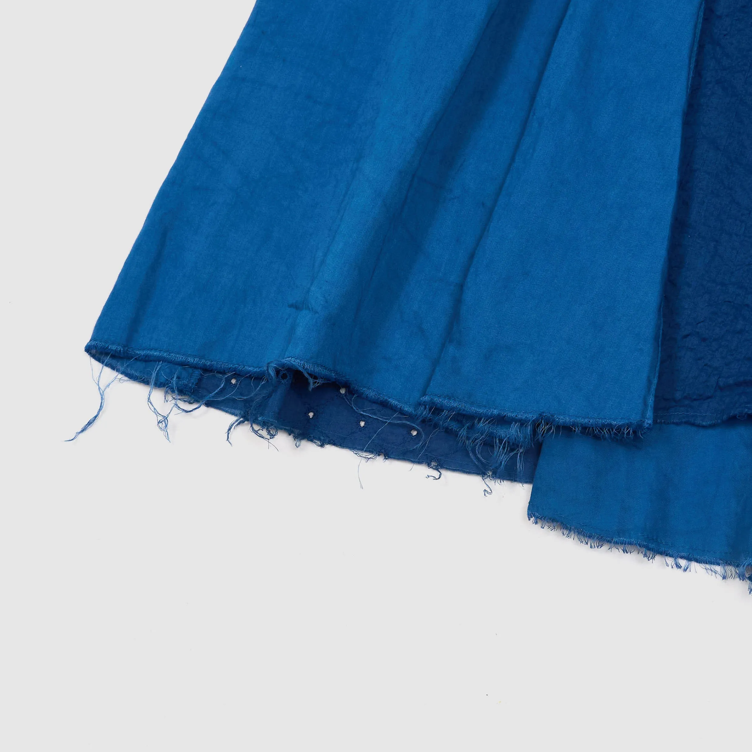 Blue Blue Japan Women's Indigo Lace Skirt