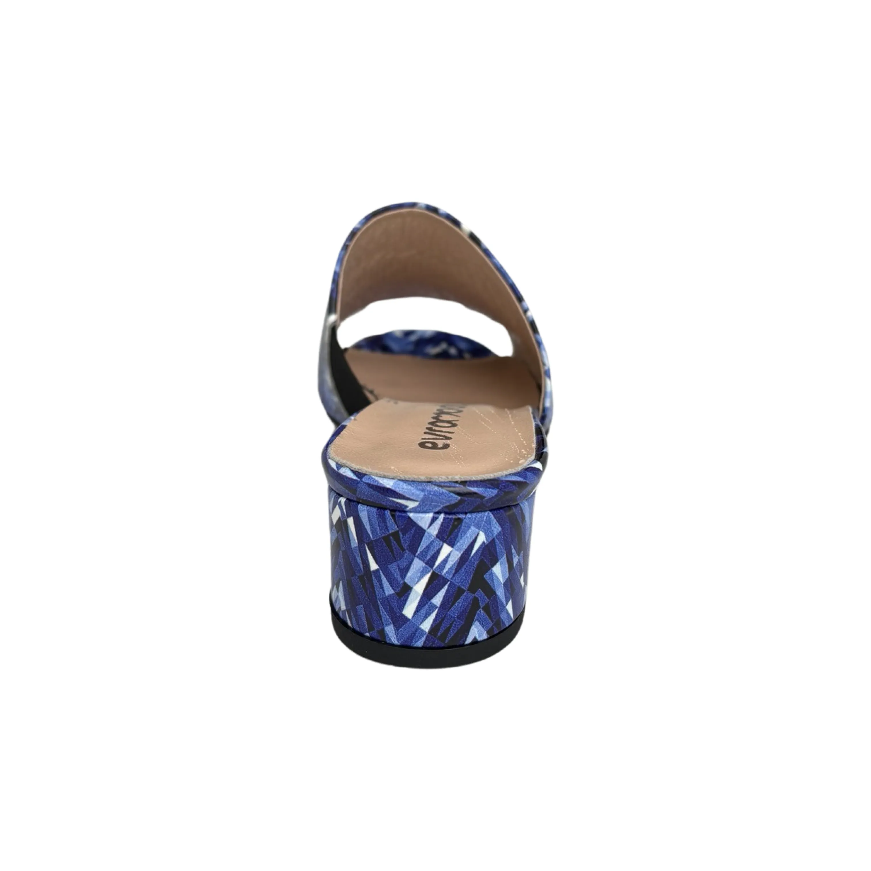 Blue Multi Slide Sandals