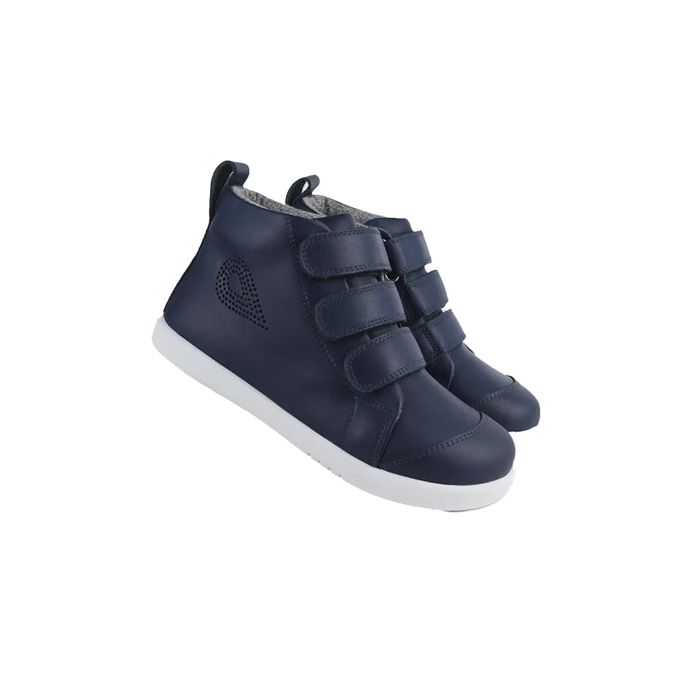 Bobux Kid Plus Hi Court Navy