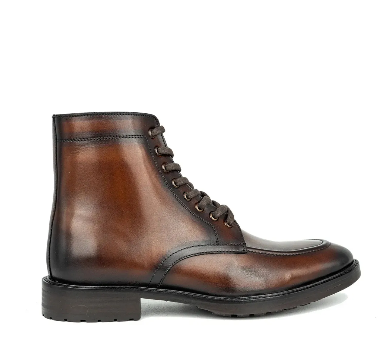 Bojoni Moneta Leather Brown Boots