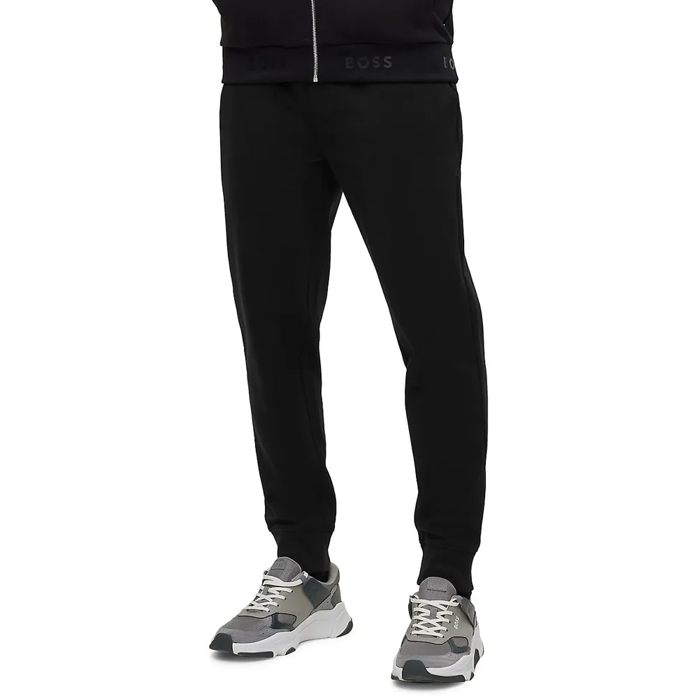 BOSS Regular-Fit Logo-Detail Joggers