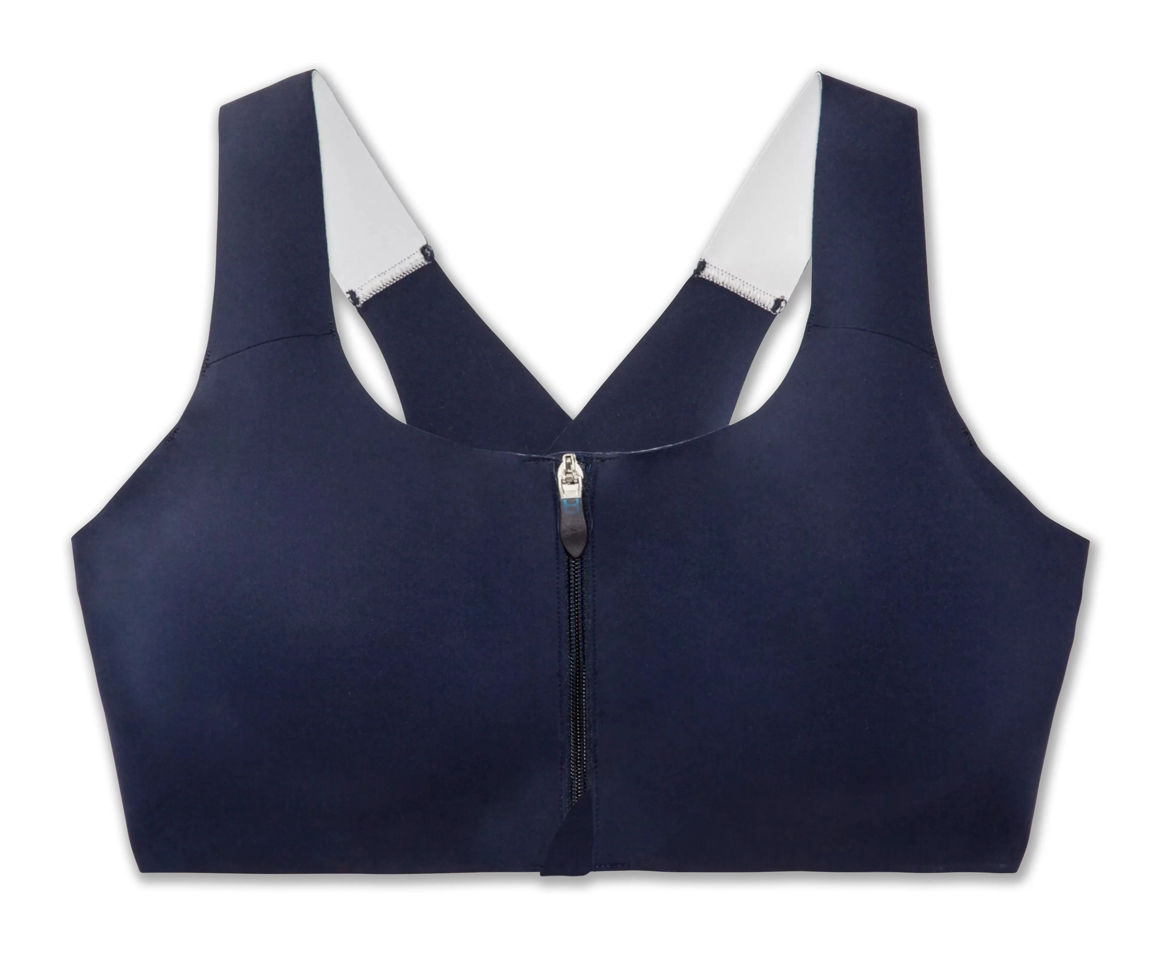 Zip Front Running Bra