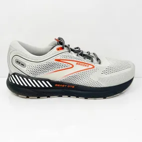 Brooks Mens Beast GTS 23 1104014E030 Gray Running Shoes Sneakers Size 9 4E