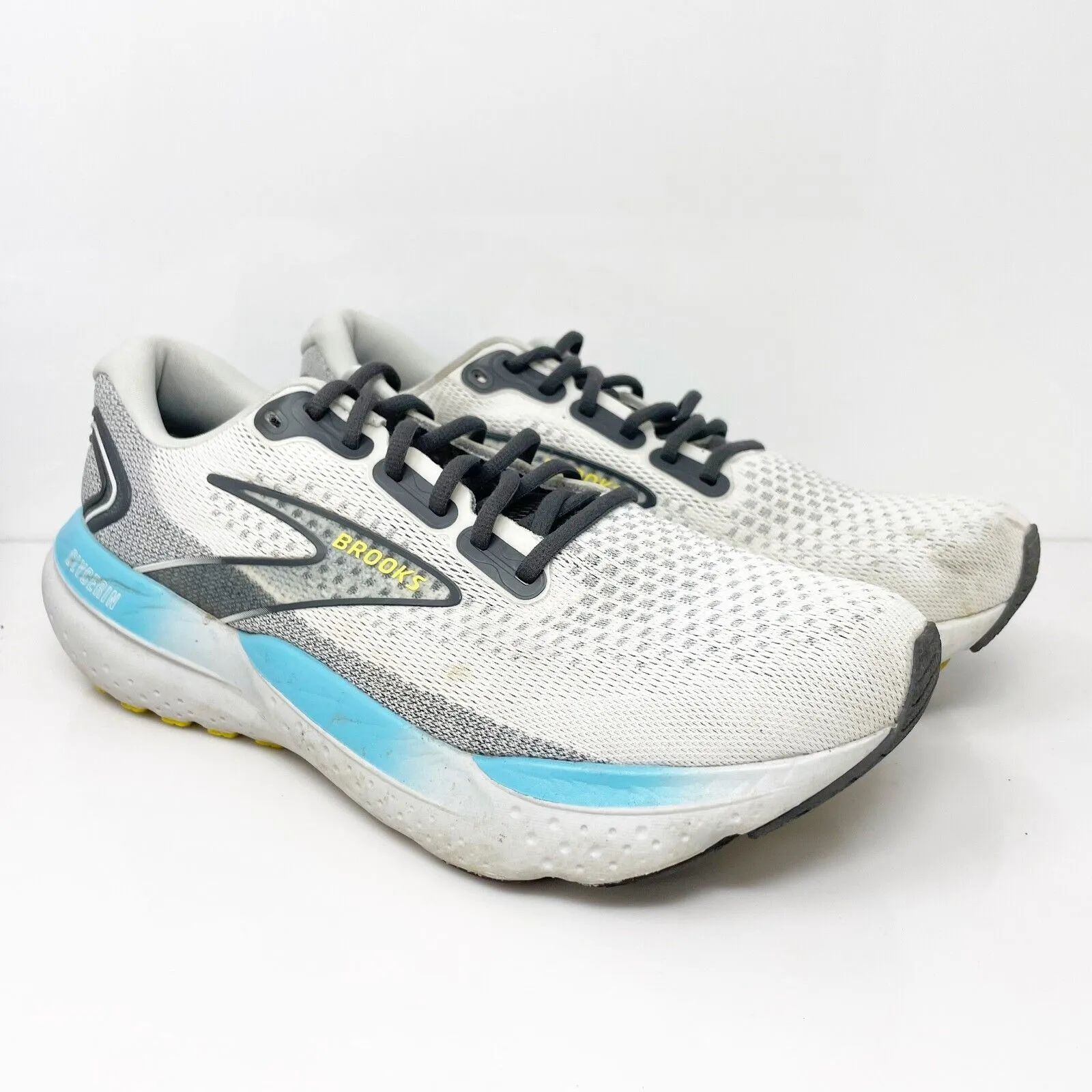 Brooks Mens Glycerin 21 1104191D184 Gray Running Shoes Sneakers Size 10.5 D