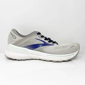 Brooks Womens Adrenaline GTS 22 1203532A045 Gray Running Shoes Sneakers 11.5 2A