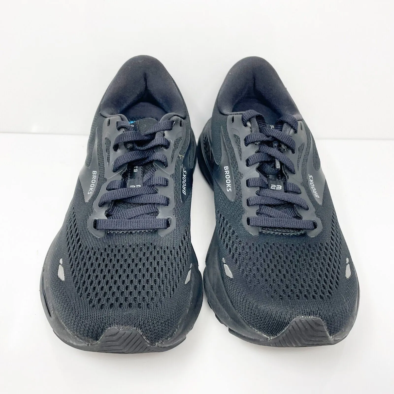 Brooks Womens Adrenaline GTS 23 1203811B020 Black Running Shoes Sneakers Sz 7.5B