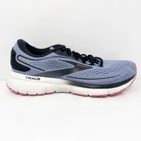 Brooks Womens Trace 2 1203751B533 Blue Running Shoes Sneakers Size 8 B