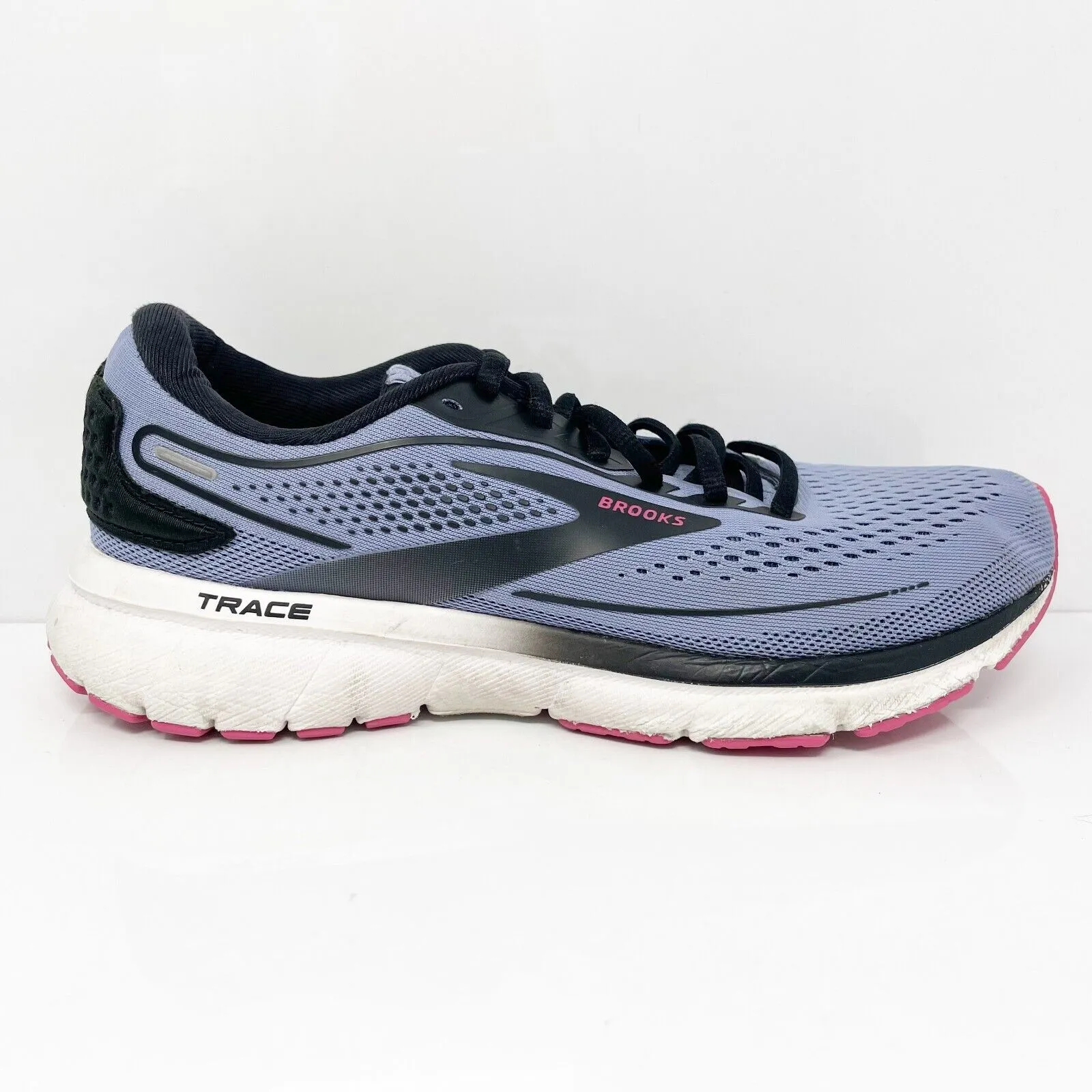 Brooks Womens Trace 2 1203751B533 Blue Running Shoes Sneakers Size 8 B