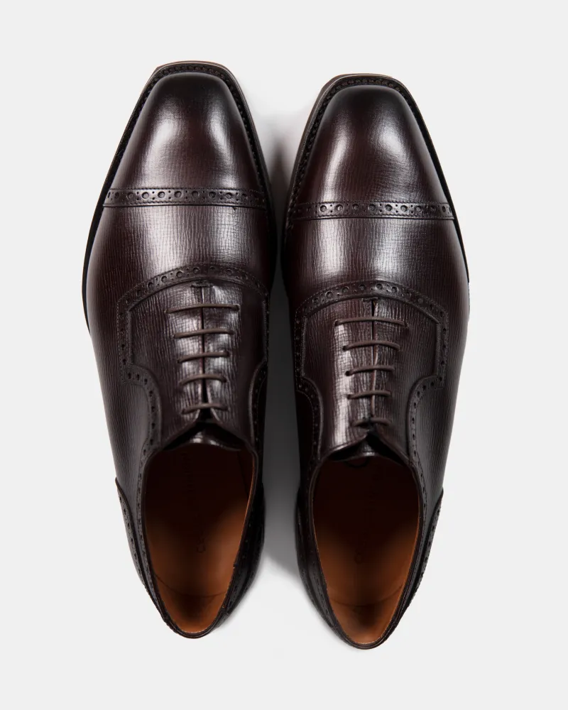 Brown Brogue Lightweight Dress Shoe