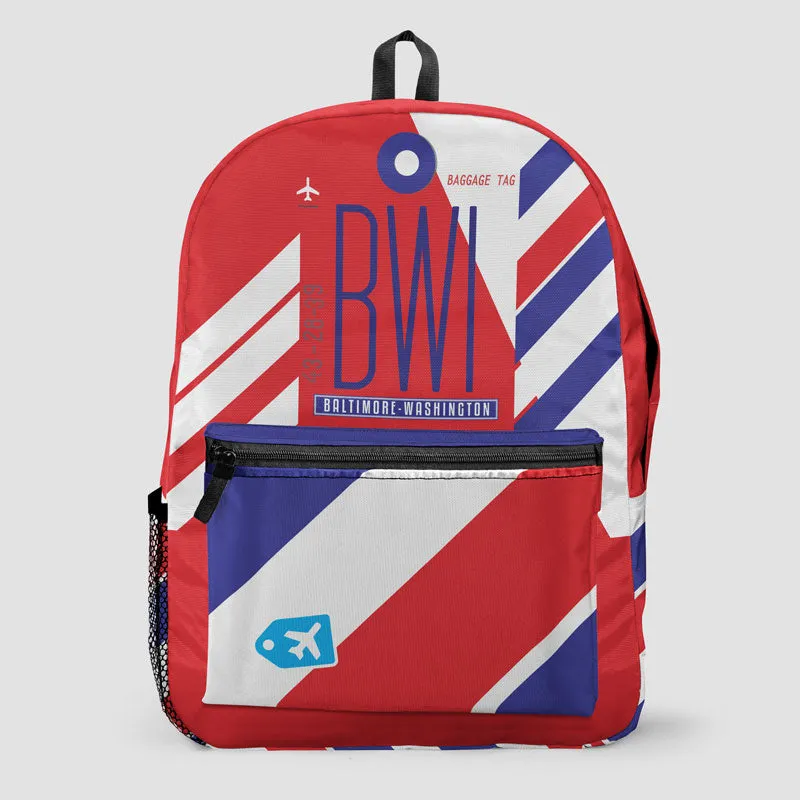 Baltimore Washington International Airport Backpacks