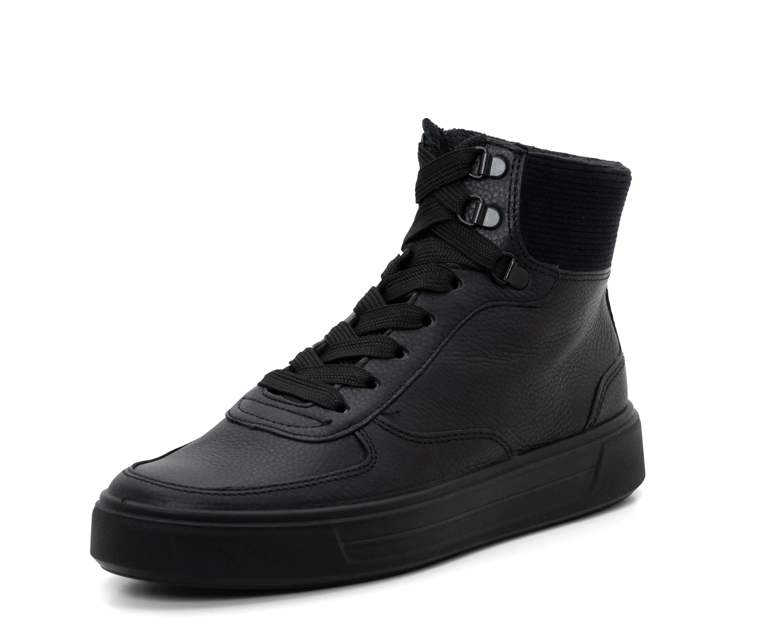 Caitlin Women's High Top Sneaker - Black 01