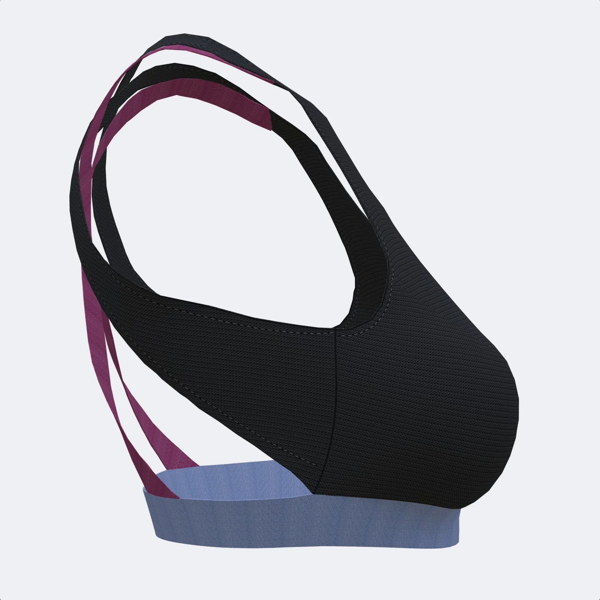 California Sport Bra black/fuchsia/blue