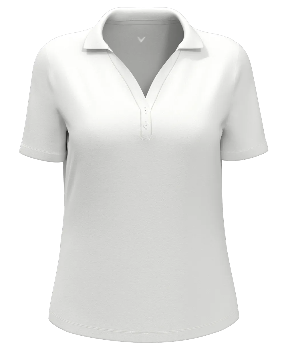 Callaway Ladies Micro Texture Polo