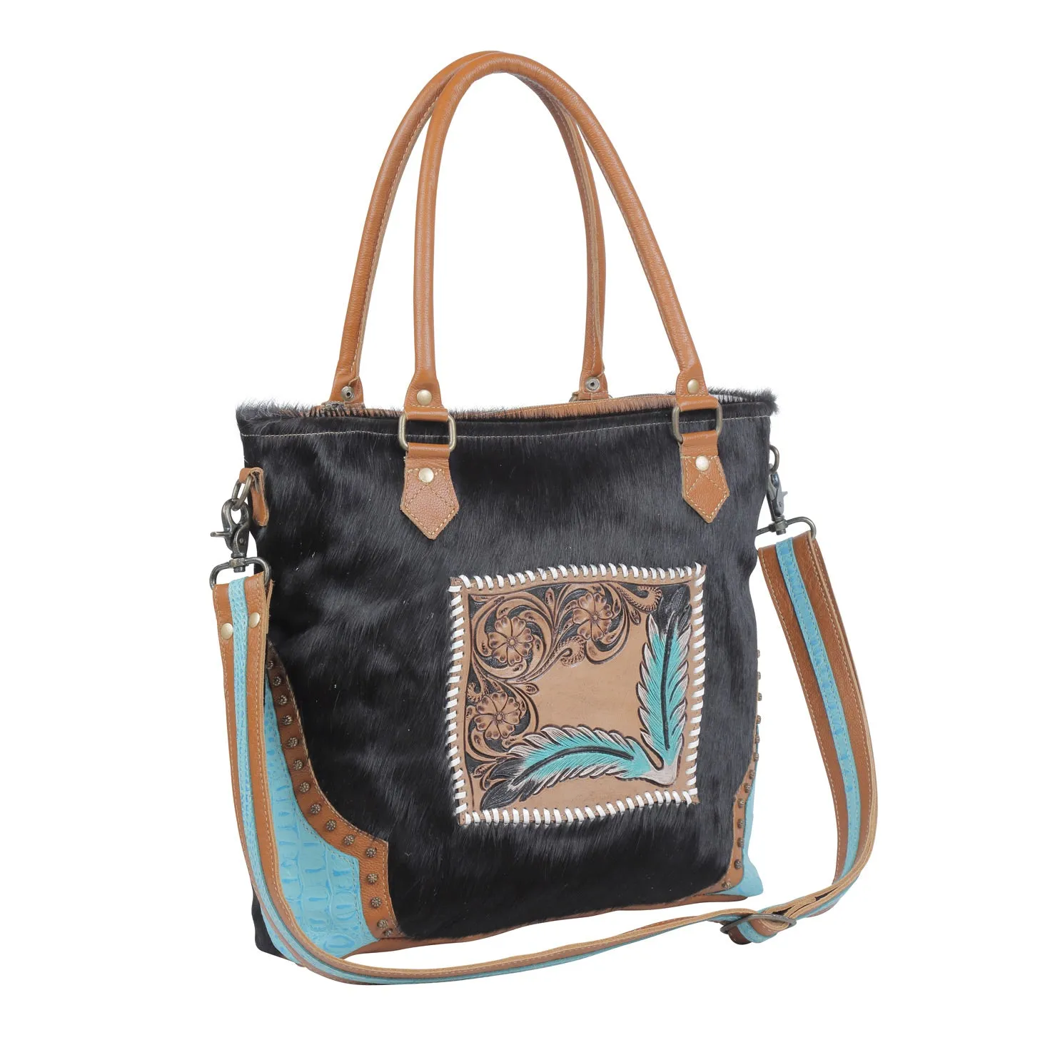 Camera Hand-Tooled Bag