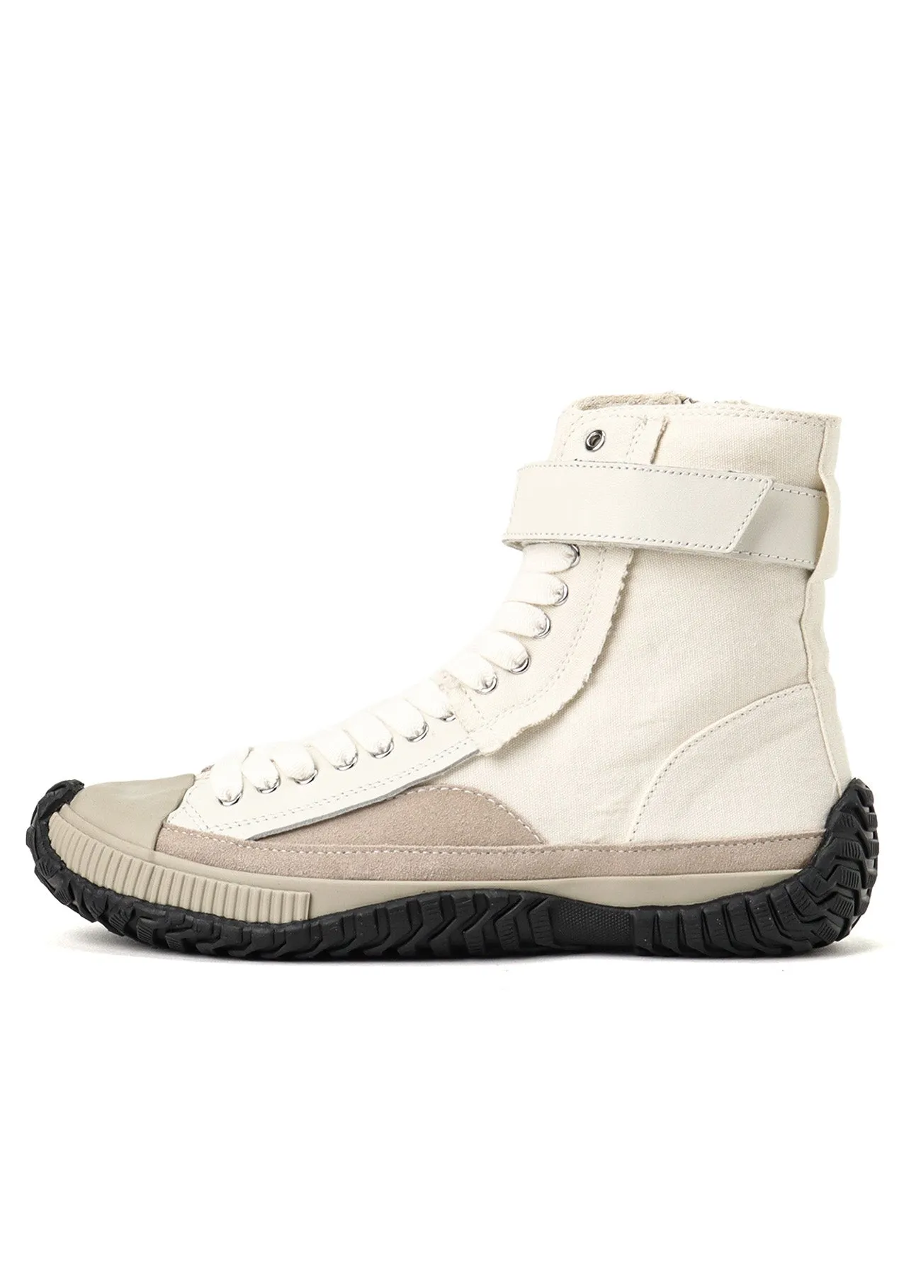 CANVAS/SMOOTH LEATHER/VELOR HIGH CUT SNEAKER