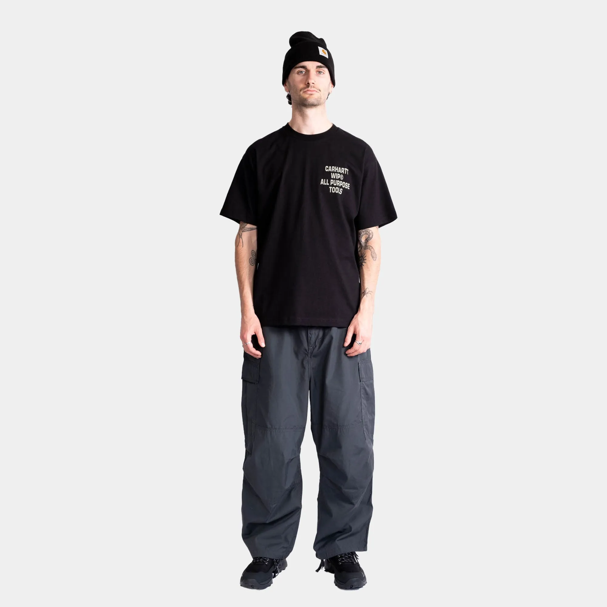 Carhartt WIP Cross Screw T-Shirt - Black