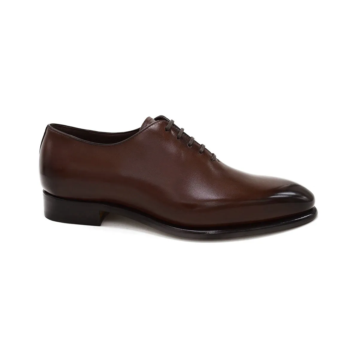 Carlos Santos Dark Brown Wholecut Shoes - Model 6903