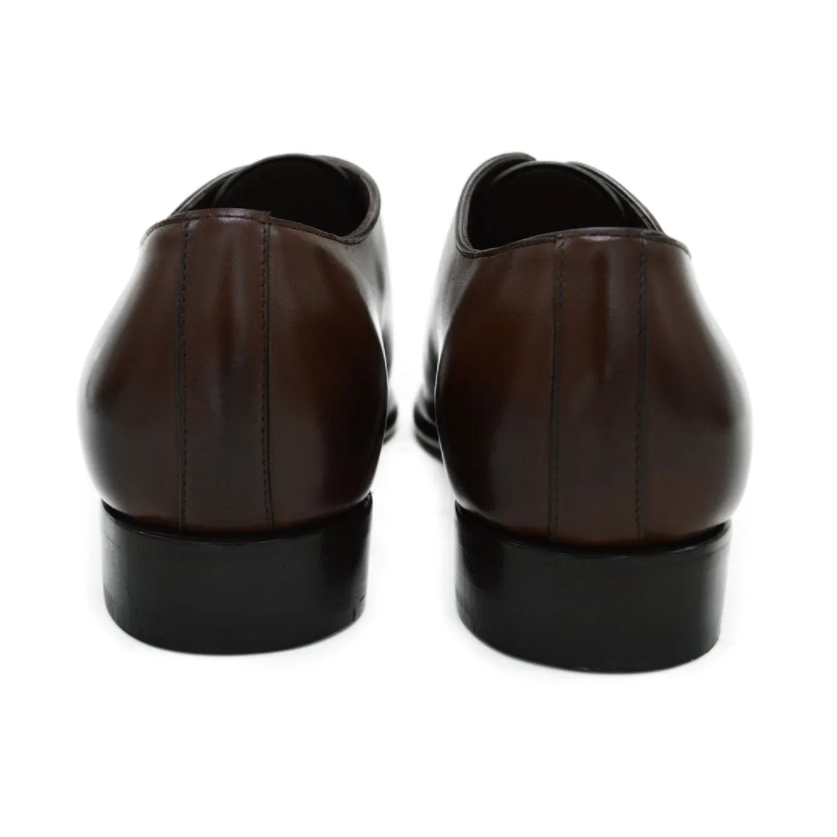 Carlos Santos Dark Brown Wholecut Shoes - Model 6903