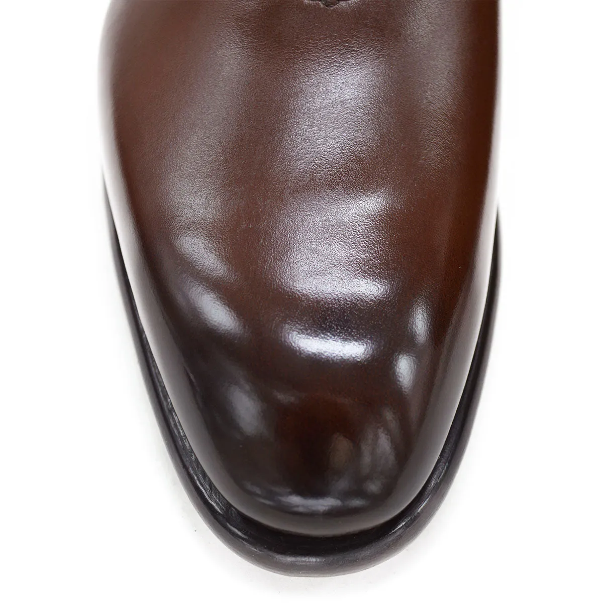 Carlos Santos Dark Brown Wholecut Shoes - Model 6903