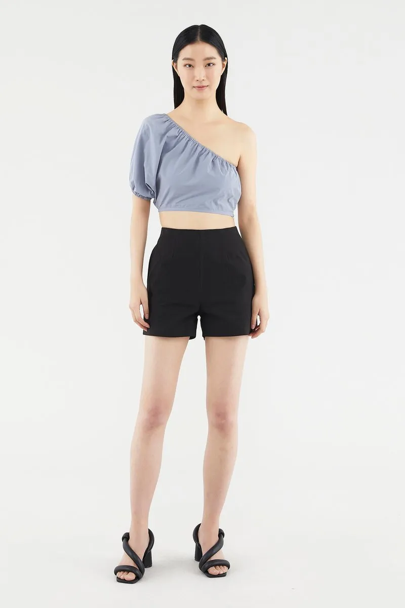 Caryse Flat-front Shorts