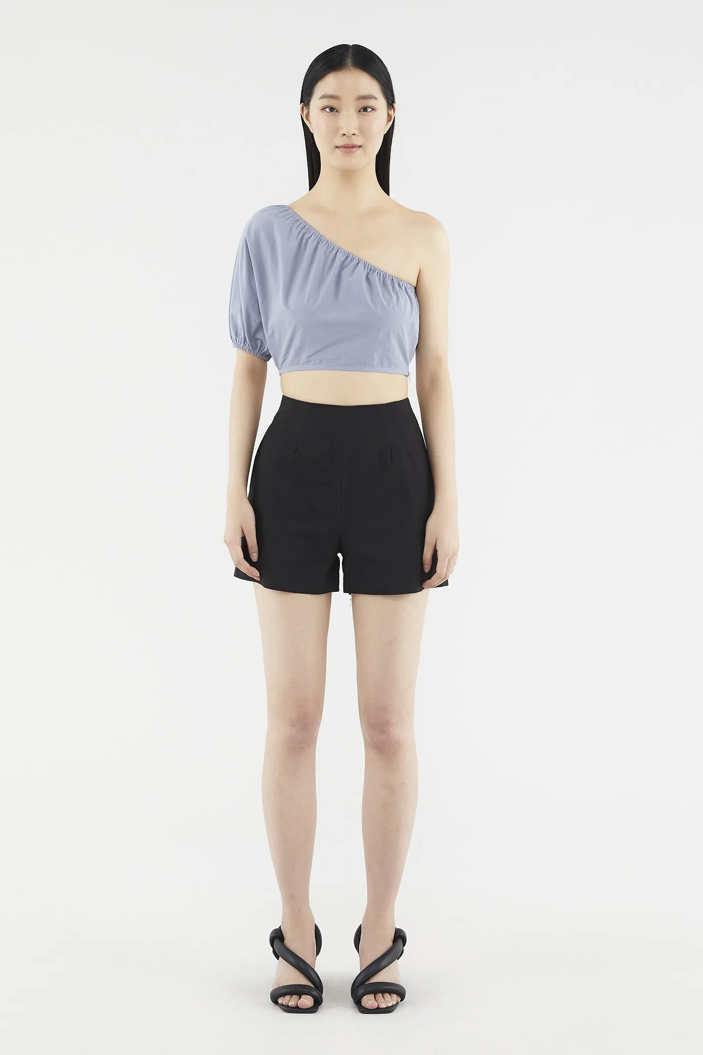 Caryse Flat-front Shorts