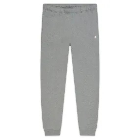 Champion Logo Print Cotton Terry Cuffed Joggers - Dark Grey