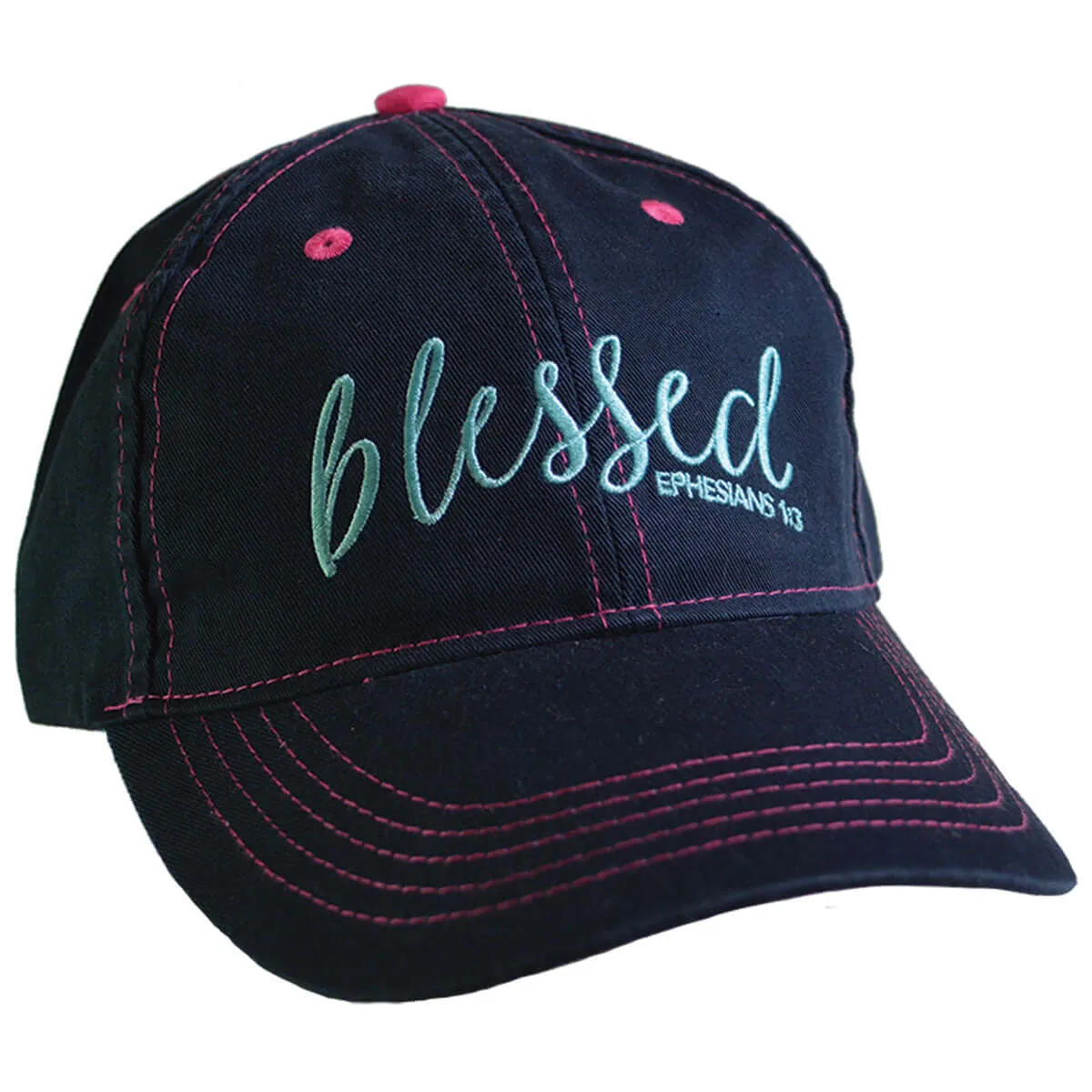 Cherished Girl Womens Cap Blessed