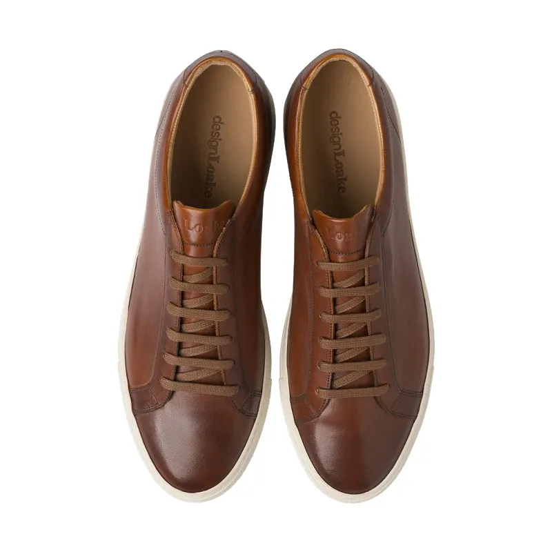 Chestnut Sprint Leather Trainer