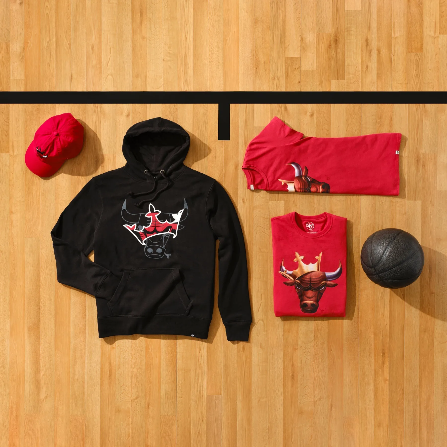 Chicago Bulls '47 Clean Up Hat