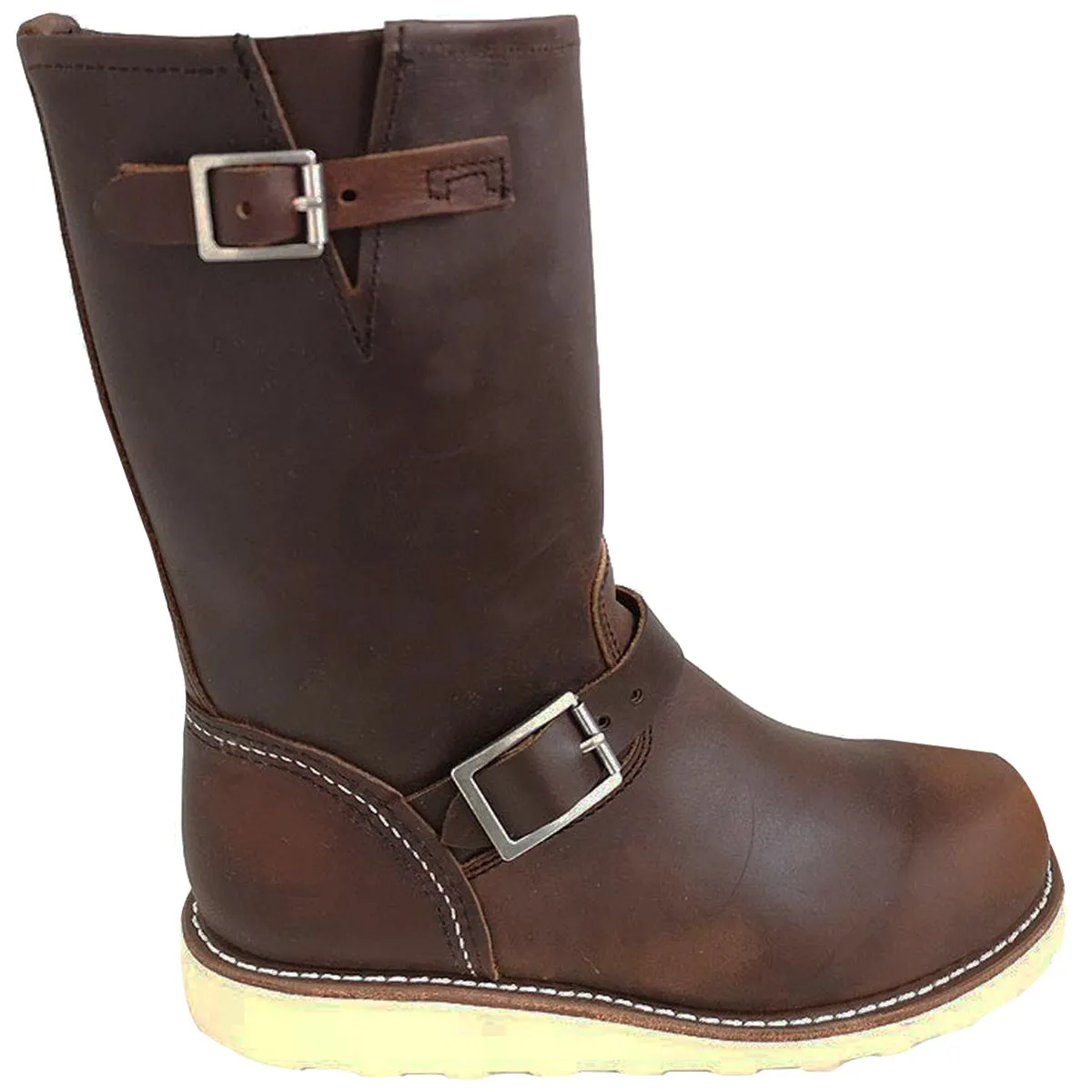 Classic Engineer Leather Women's Boots - UK 8.5 - US 11 Women - EU 42.5