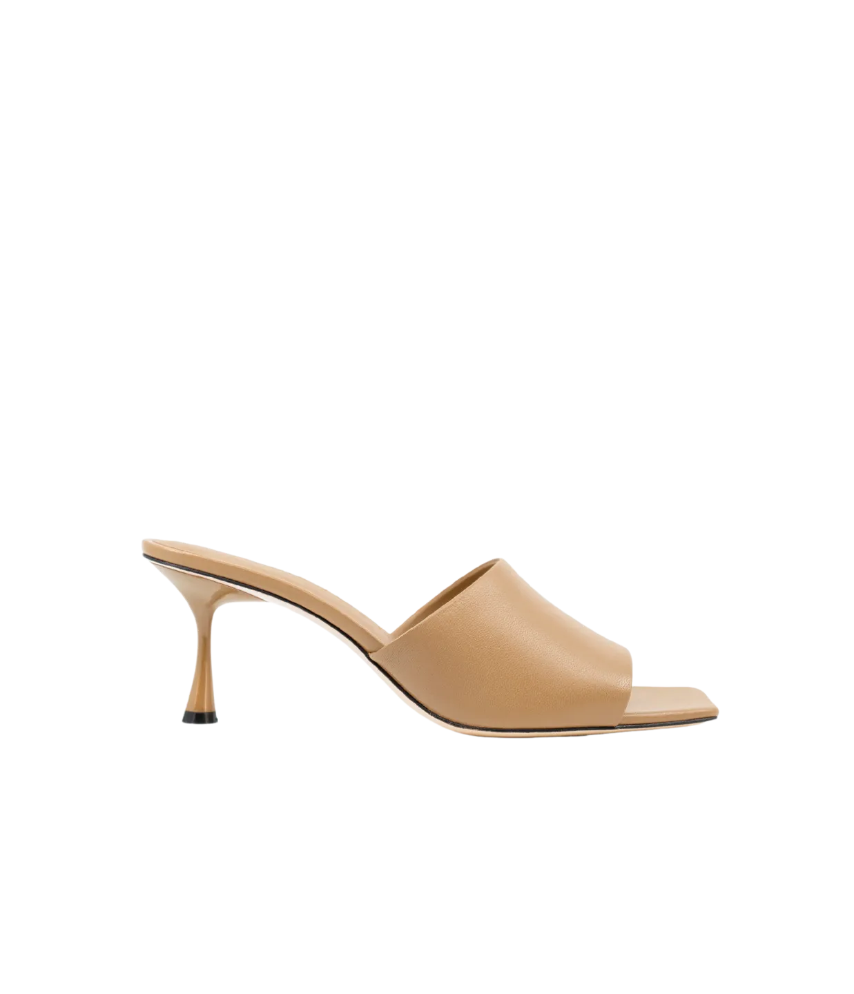 Classic Mule Heel in Beige