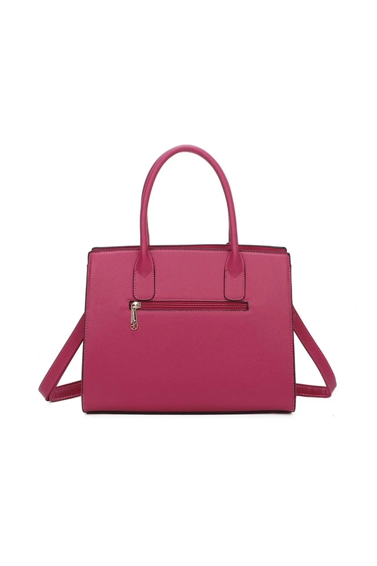 Classic Tote Bag in Dark Pink