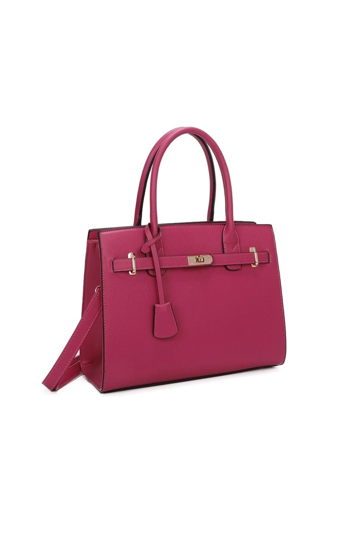 Classic Tote Bag in Dark Pink