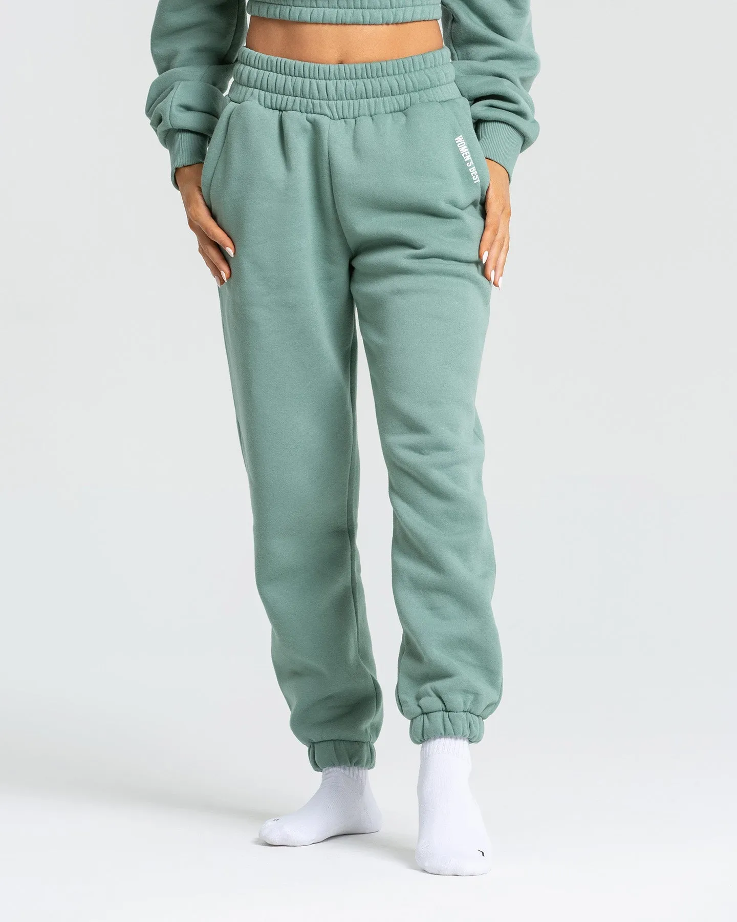 Comfort Oversized Joggers | Pastel Green