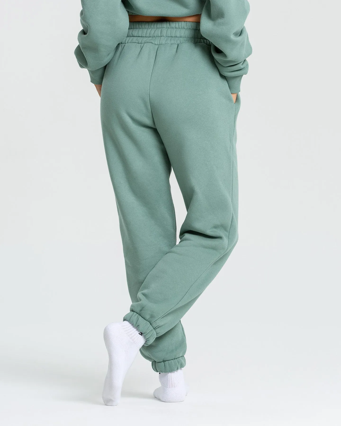 Comfort Oversized Joggers | Pastel Green