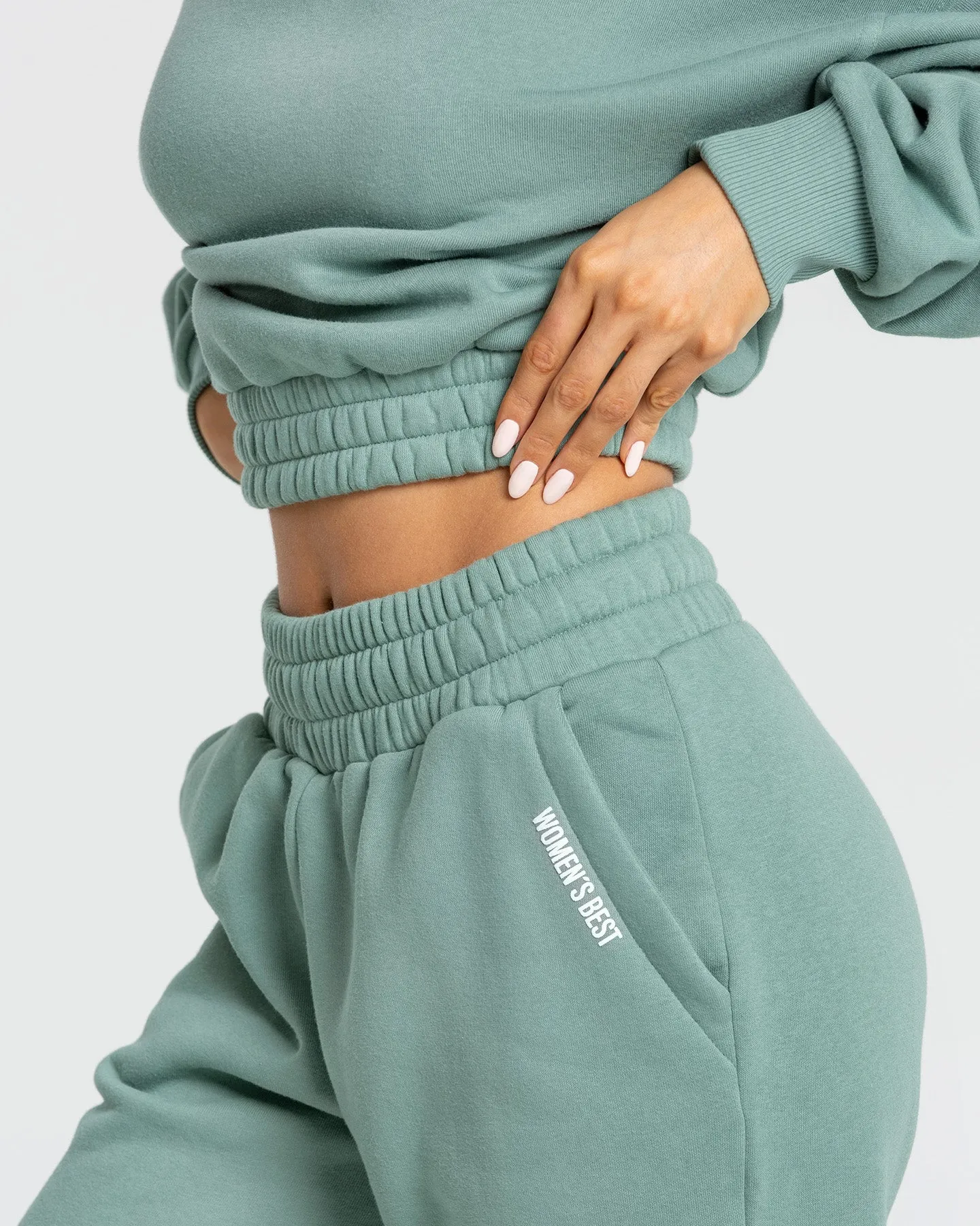 Comfort Oversized Joggers | Pastel Green