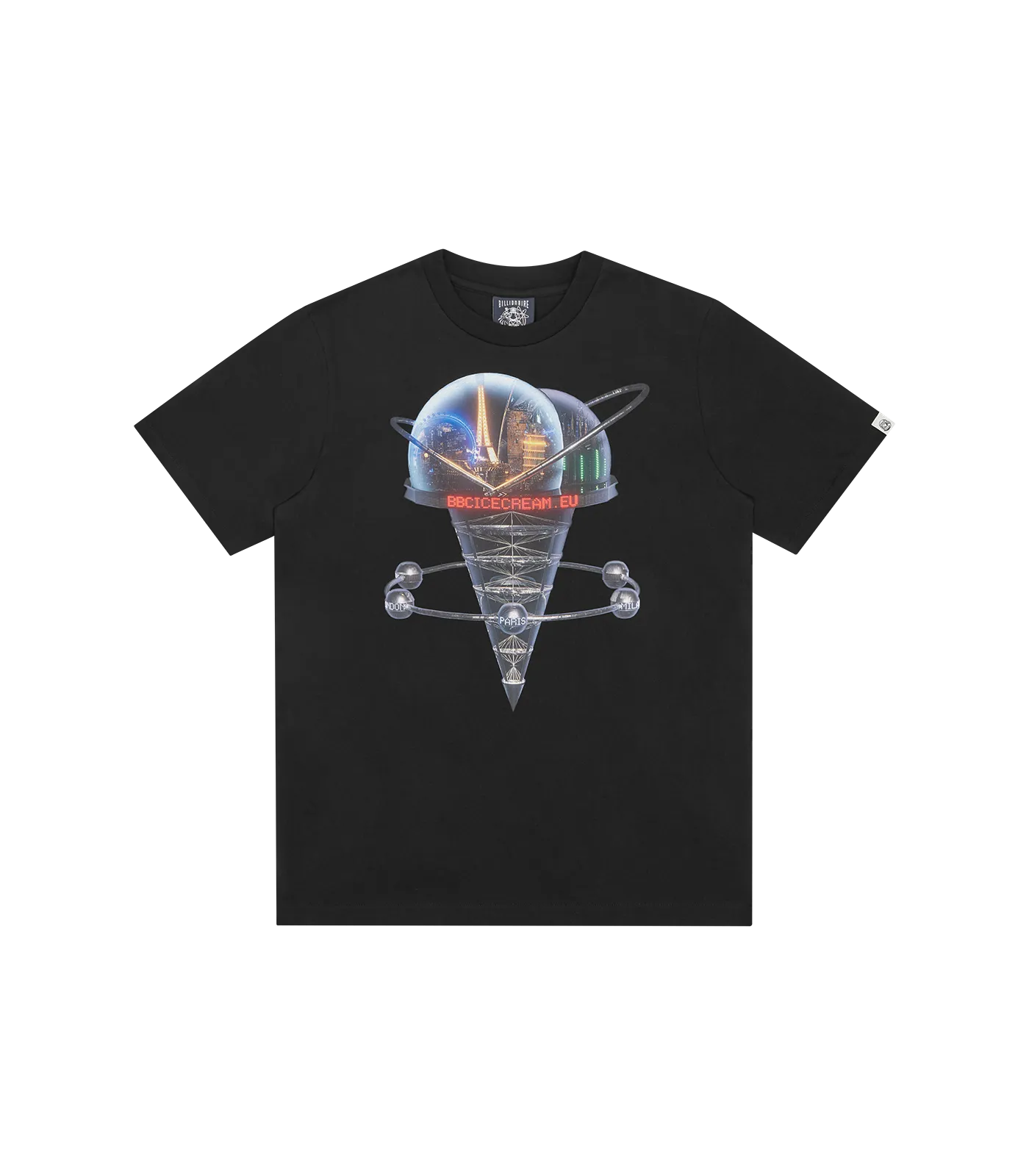 CONEWORLD T-SHIRT - BLACK