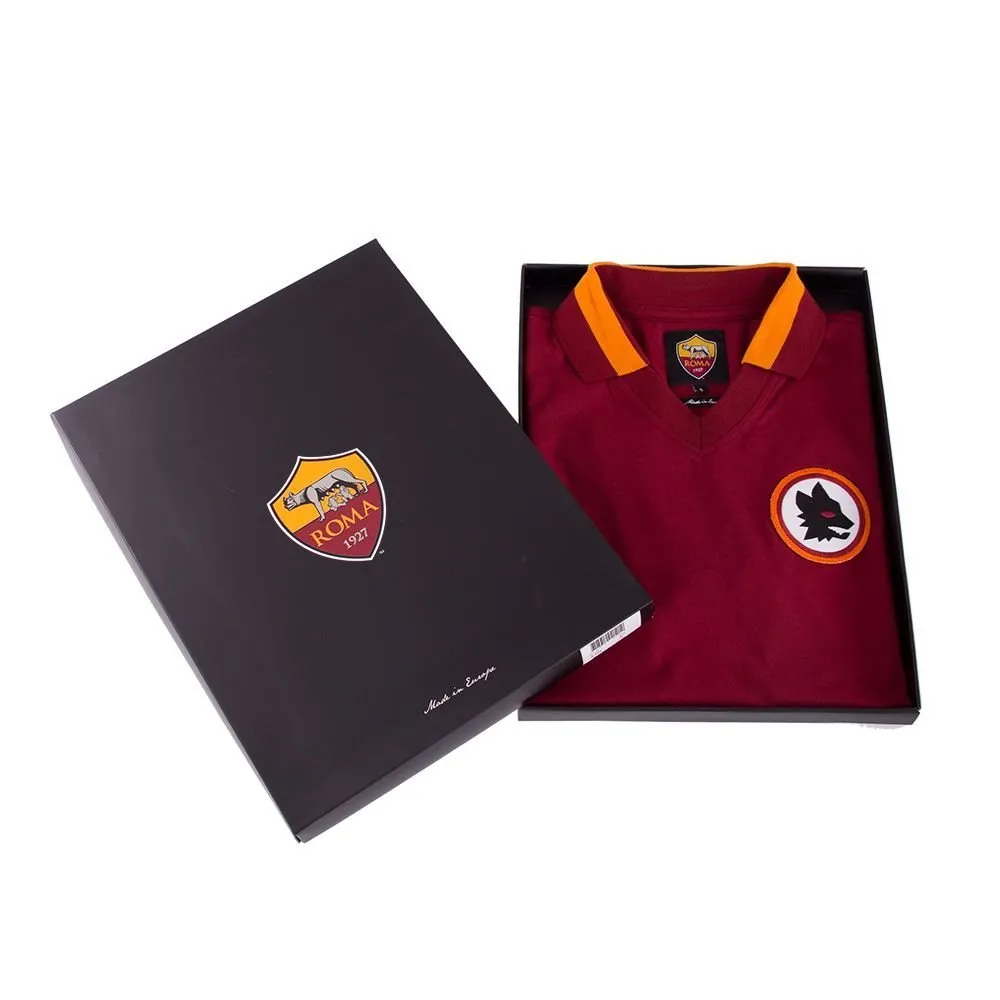 COPA Football - AS Roma Retro Shirt 1978-1979 + Totti 10 (Photo Style)