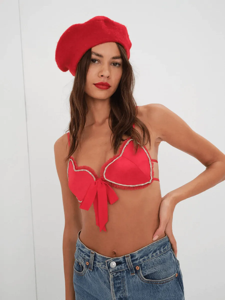 Cora Bra Top by For Love & Lemons on Sale