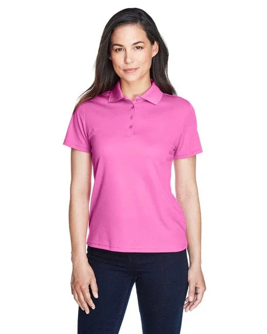 Core365 Women's Origin Performance Polo Pink