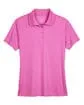 Core365 Women's Origin Performance Polo Pink